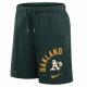 NIKE MLB ARCHED KICKER FLEECE SHORT OAKLAND ATHLETICS PRO GREEN/PRO GREEN 3XL