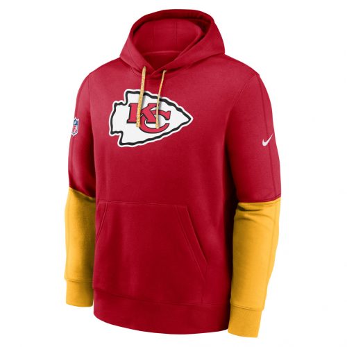 Nike Club Hoodie Team Issue - NFL Kansas City Chiefs University Red/University Gold M