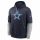 Nike Club Hoodie Team Issue - NFL Dallas Cowboys College Navy/Wolf Grey