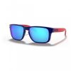 OAKLEY YOUTH HOLBROOK XS FRAME-POLISHED NAVY LENS-PRIZM SAPPHIRE