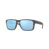 OAKLEY YOUTH HOLBROOK XS FRAME-WOODGRAIN LENS-PRIZM DEEP WATER POLARIZED