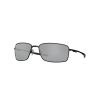 OAKLEY SQUARE WIRE FRAME-POLISHED BLACK LENS-PRIZM BLACK