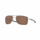 OAKLEY GAUGE 8 FRAME-POLISHED CHROME LENS-PRIZM TUNGSTEN POLARIZED