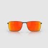 OAKLEY EJECTOR Prizm Ruby Polarized Lenses, Light Steel Frame