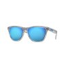 OAKLEY FROGSKINS FRAME-CRYSTAL CLEAR LENS-PRIZM SAPPHIRE