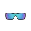 OAKLEY BATWOLF FRAME-POLISHED BLACK LENS-PRIZM SAPPHIRE