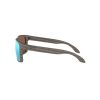 OAKLEY HOLBROOK FRAME-WOODGRAIN LENS-PRIZM DEEP WATER POLARIZED