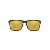 OAKLEY SYLAS FRAME-MATTE BLACK LENS-PRIZM 24K POLARIZED