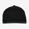 Flexfit 110 Fitted Snapback BLACK