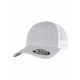 FLEXFIT FLEXFIT 110 MESH CAP 2-TONE MELANGE SILVER/WHITE