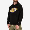 NEW ERA NBA LOS ANGELES LAKERS TEAR LOGO HOODIE BLACK