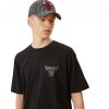 NEW ERA NBA CHICAGO BULLS SEASONAL INFILL TEE BLACK