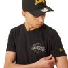 NEW ERA NBA LOS ANGELES LAKERS NEON GRAPHIC TEE BLACK