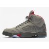 Air Jordan 5 Retro DARK STUCCO/UNIVERSITY RED-RIVER ROCK