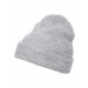 FLEXFIT LONG KNIT BEANIE HEATHER GREY