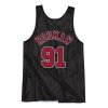 MITCHELL & NESS NBA REVERSIBLE MESH RODMAN #91 JERSEY BLACK/WHITE