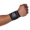 SHOCK DOCTOR COMPRESSION KNIT WRIST SLEEVE WITH STRAP BLACK