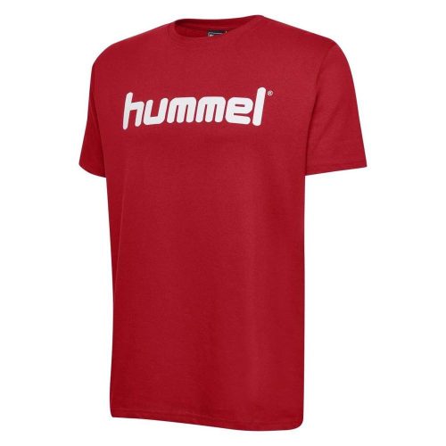 HUMMEL HMLGO COTTON LOGO T-SHIRT S/S TRUE RED