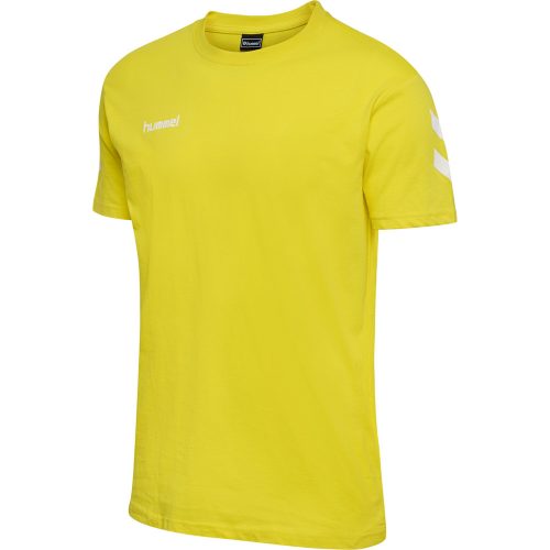 HUMMEL HMLGO COTTON T-SHIRT S/S BLAZING YELLOW