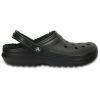 CROCS CLASSIC LINED CLOG BLACK/BLACK 45-46