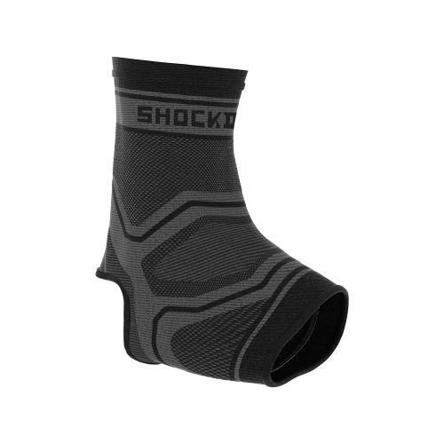 SHOCK DOCTOR COMPRESSION KNIT ANKLE SLEEVE BLACK