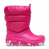 CROCS KIDS CLASSIC NEO PUFF BOOT T Candy Pink