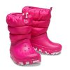 CROCS KIDS CLASSIC NEO PUFF BOOT T Candy Pink