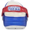 CROCS NBA PHILADELPHIA 76ERS CLASSIC CLOG WHITE 41-42