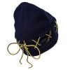 Puma Laced Beanie  Evening Blue-Lemon