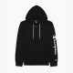 CHAMPION FULL ZIP SWEATSHIRT HOODIE BLACK