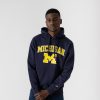 CHAMPION UNIVERSITIES MICHIGAN HOODIE NAVY / YELLOW