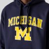 CHAMPION UNIVERSITIES MICHIGAN HOODIE NAVY / YELLOW