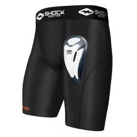 Shock Doctor Core Compression Short with Cup Pocket Black