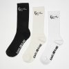 Karl Kani Signature Socks 3 Pack black/off white/ white 43-46