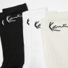 Karl Kani Signature Socks 3 Pack black/off white/ white 43-46