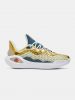 UNDER ARMOUR CURRY 11 CHAMPION MINDSET LEMON ICE/METALLIC GOLD/RED 44