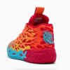 Puma MB.04 Lamelo Ball Phoenix Red-Orange Glow-Fluro Orange Pes-Purple Glimmer 40