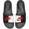 Nike BENASSI JDI  BLACK/GAME RED-WHITE