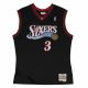 Mitchell & Ness Swingman Jersey Allen Iverson Philadelphia 76ers 00-01 BLACK/RED