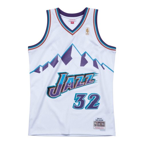 Mitchell & Ness NBA Swingman Jersey Utah Jazz Karl Malone 96-97 WHITE