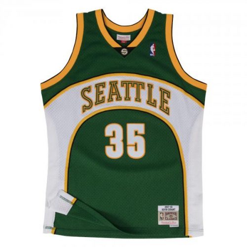 MITCHELL & NESS SWINGMAN JERSEY NBA 07-08 KEVIN DURANT GREEN