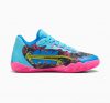 Puma Stewie 3 Midnight in Tokyo Bright Aqua-Fluro Pink Pes-PUMA Black 44