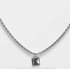 Karl Kani OG01 Diamond Tennis Necklace Silver