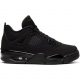 AIR JORDAN 4 RETRO (GS) BLACK/BLACK-LT GRAPHITE