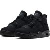 AIR JORDAN 4 RETRO (GS) BLACK/BLACK-LT GRAPHITE