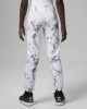 JORDAN KIDS ESSENTIALS PRINTED FLEECE PANTS WHITE 8-10YR