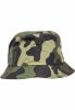 FLEXFIT CAMO BUCKET HAT GREEN CAMOUFLAGE