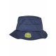 FLEXFIT ORGANIC COTTON BUCKET HAT NAVY