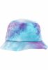 FLEXFIT FESTIVAL PRINT BUCKET HAT PURPLE TURQUOISE