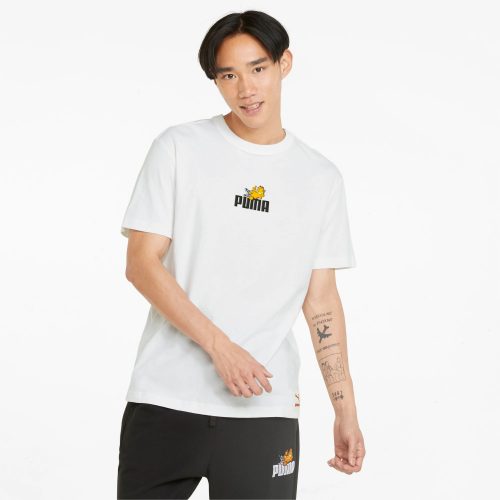 PUMA X GARFIELD GRAPHIC TEE WHITE